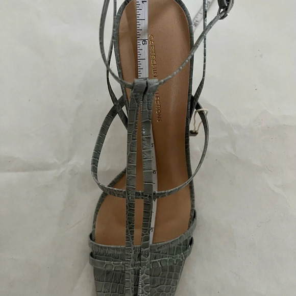 Cartechini Collections Womens Light Blue Slingbacks Size 9 US 40 EU NWT - Picture 7 of 11